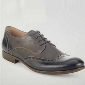 John Varvatos Lace-Up Leather Oxfords